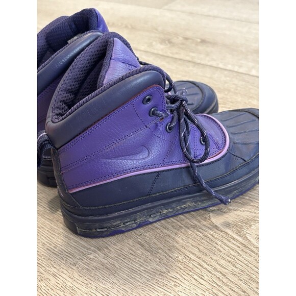 Nike ACG Woodside Shoes/Boots 524877-500 Purple All Weather Girls 3Y - Picture 3 of 6